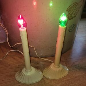Vintage Christmas Candles